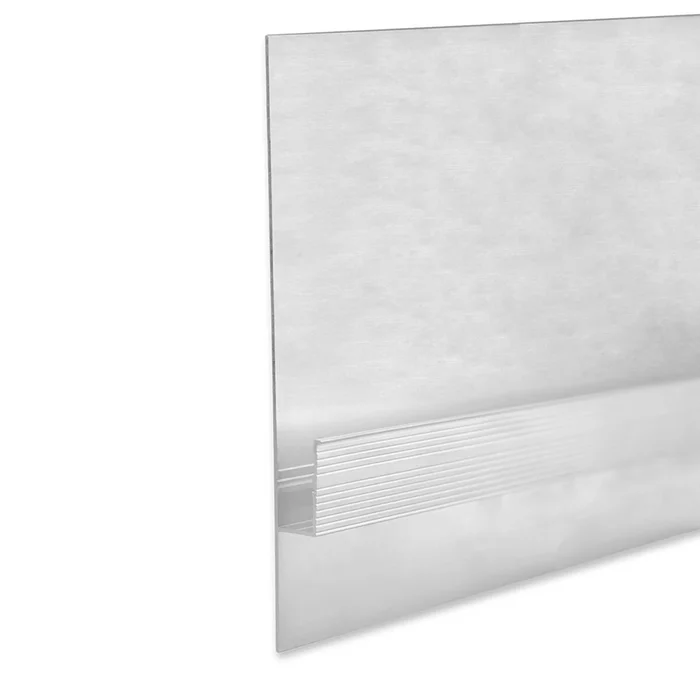 LED Trockenbauprofil Schattenfuge 80, weiß RAL 9010 200cm