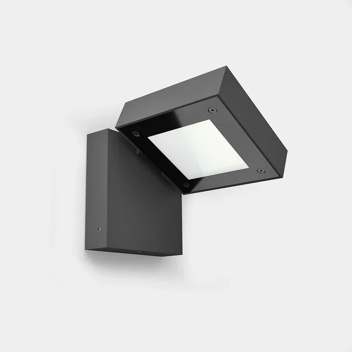 LED Wandleuchte MODIS IP66, 11,6W SW 2700-3200-4000K schwarz 744lm