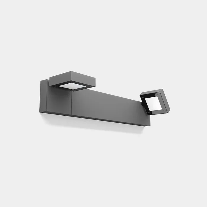 LED Wandleuchte MODIS IP66, 2×16,6W SW 2700-3200-4000K ANTHRAZIT 1