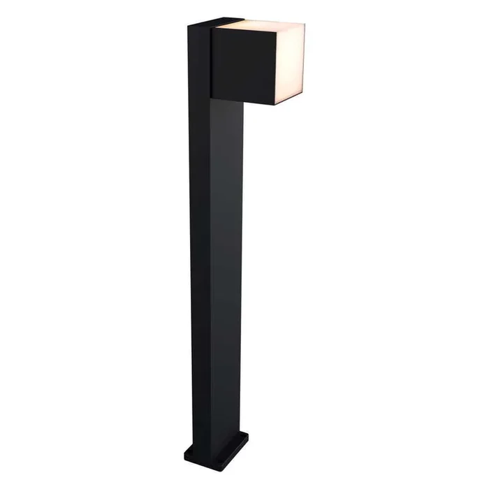 LED Wegeleuchte CUBA, 1-flammig, 1 drehbarer Lichtw�rfel, 12W, 600lm, 3000K, anthrazit