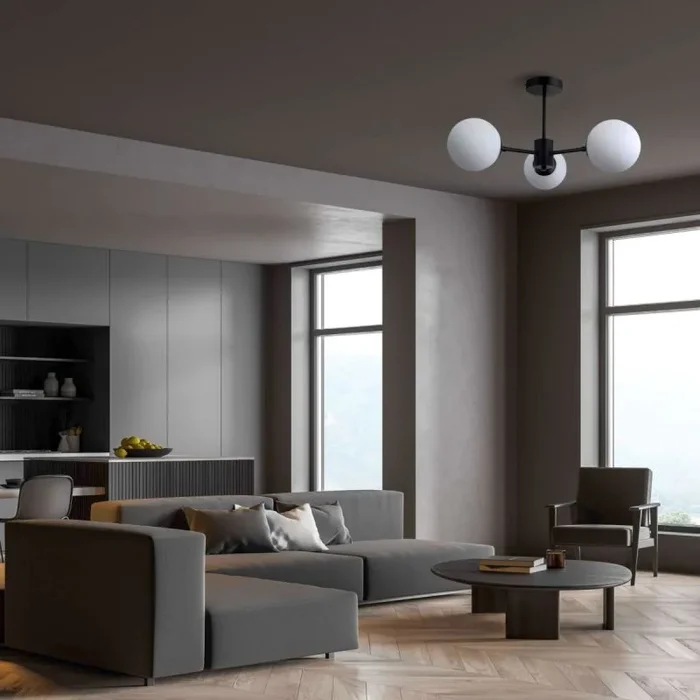 Light Prestige Roma LP-1345/3P BK Pendelleuchte 3x40W/E14 IP20