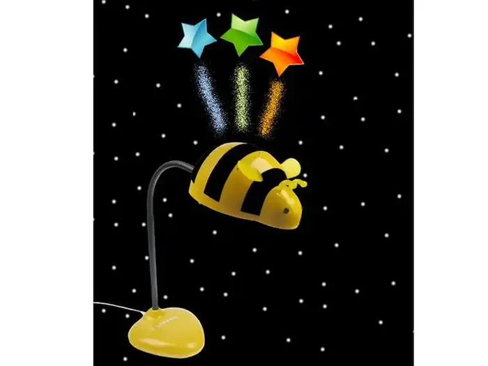Limited Edition Niermann LED Tischleuchte STARBEE mit Dimmer tolle Lichteffekte durch LED-Farbwechsler