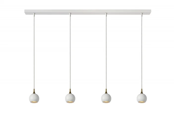 Lucide 09434/04/31 FAVORI Pendel-Deckenleuchte 4xGU10 – weiß