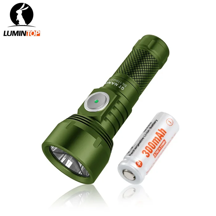 Lumintop GT Nano 3.0 700 Lumen Thrower Taschenlampe in ALU jetzt mit USB-C Ladeanschluss