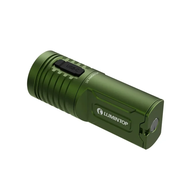 Lumintop GT Nano V5 1400 Lumen Thrower Taschenlampe in ALU mit USB-C Ladeanschluss
