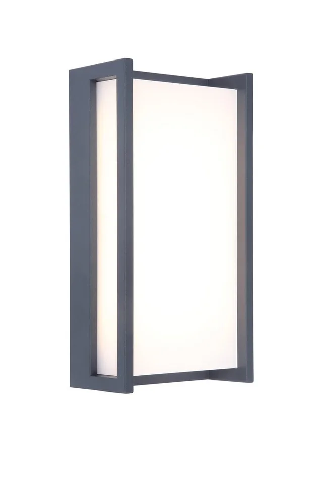 Lutec 5193001118 LED Außenwandleuchte Qubo 1x18W | 3000K | IP54 – hohe Leuchtkraft