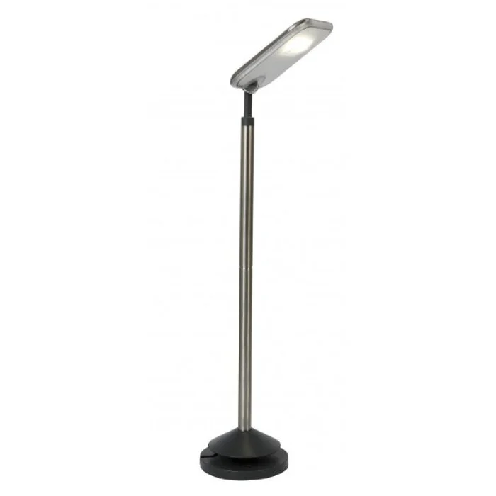 Lutec SUN CONNEC MINIS Set aus 2 x Leuchte und 1 x Solarpanel LED Chrom, Schwarz, 3-flammig