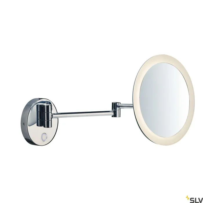 MAGANDA, Indoor LED Wandaufbauleuchte chrom CCT switch 2700/3000/4000 K