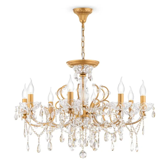 Maytoni Kronleuchter Sevilla Gold 8 x E14
