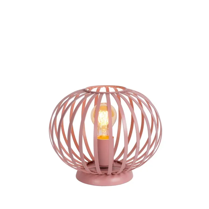 Merlina tafellamp kinderkamer Ø 25,5 cm 1xe27 roze