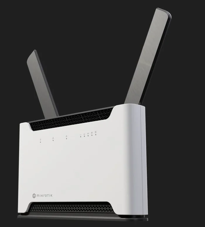 MikroTik Chateau PRO AX H53UiG-5HaxQ2HaxQ, 4×4 2.4/5 GHz, 5x Gigabit, 1x PoE-out, USB
