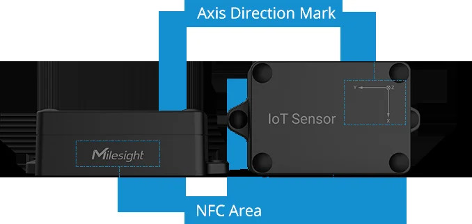 Milesight IoT LoRaWAN Ultrasonic Tilt Sensor EM310