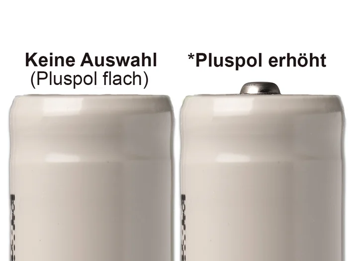 Molicel INR21700-P50B, 5000mAh Li-Ionen-Akku, 3,6V – 3,7V -21700 Akku 60A für besonders hohe Ströme erhöhter Pluspol