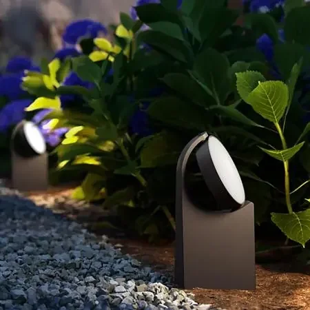 Neue Kollektion Philips Mimosa schwenkbare Wegeleuchte in Anthrazit