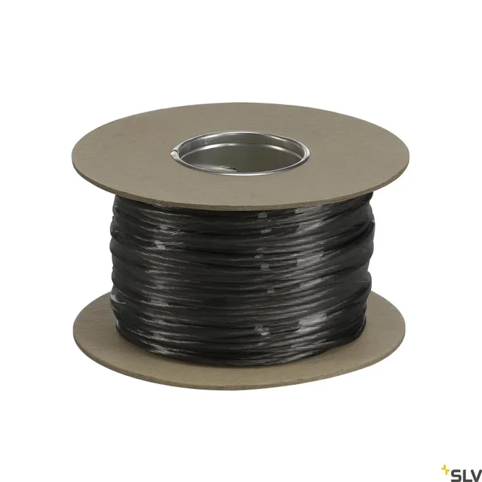 NIEDERVOLT-SEIL, für TENSEO Niedervolt-Seilsystem, schwarz, 4 mm², 100 m