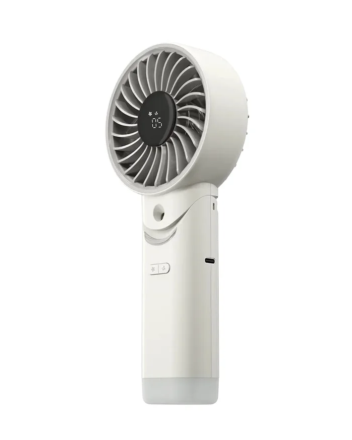 Nitecore izzCool 30 – Handventilator mit Luftbefeuchter, Cloud White