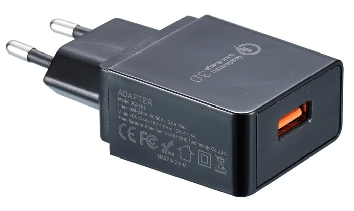 Nitecore Quick Charge 3.0 USB-Adapter Schnellladefunktion