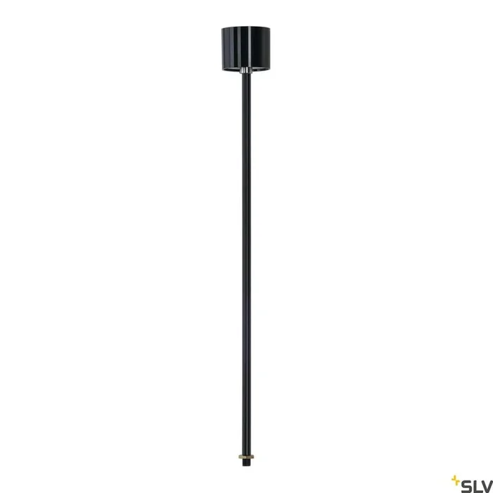 PENDELABHÄNGUNG, für EUTRAC Hochvolt 3Phasen-Aufbauschiene, starr, schwarz, 60 cm, M13 Gewinde