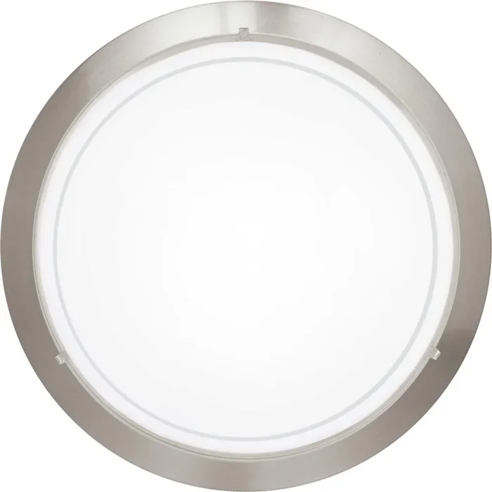 Planet 1 runde Deckenleuchte nickel matt 29cm