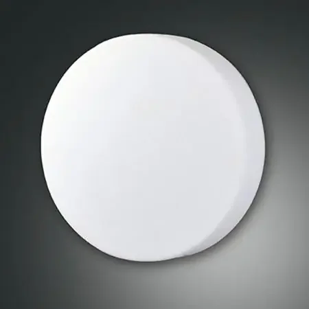 Premium Graff Runde Klassische Dimmbare LED Wand- und Deckenleuchte in Weiss Fabas Luce