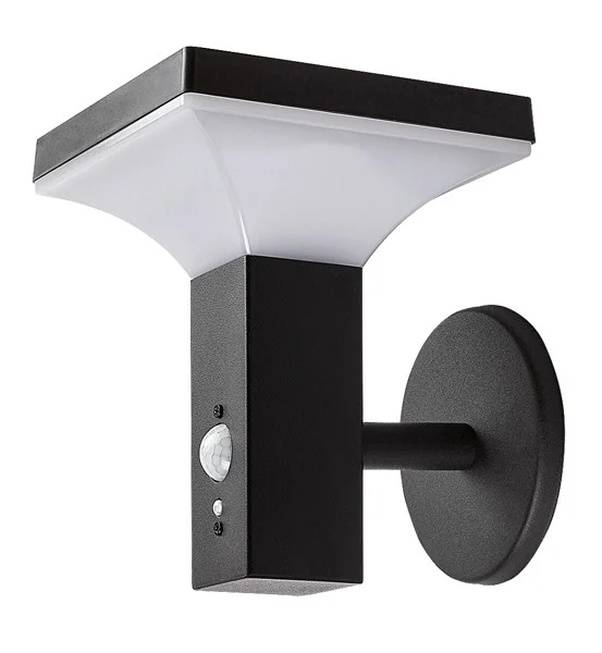 Rabalux 98077044 LED solar Außenwandleuchte Geleen | 4W integrierte LED-Quelle | 400lm | 3000K