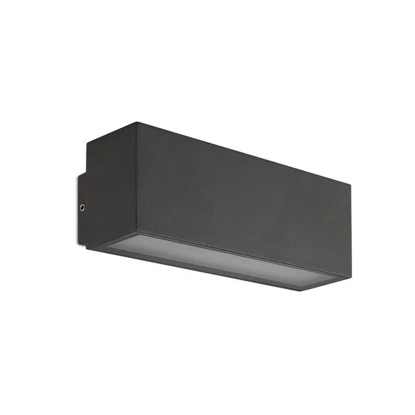 Redo 90096 PLANIT Außenwandleuchte CREE COB LED 10W | 900/725lm | 3000 K | IP54 – Anthrazit