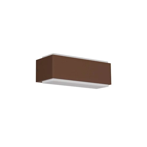 Redo 90403 DASH Außenwandleuchte SMD LED 7,7W | 390lm | 3000 K | IP65 – braun