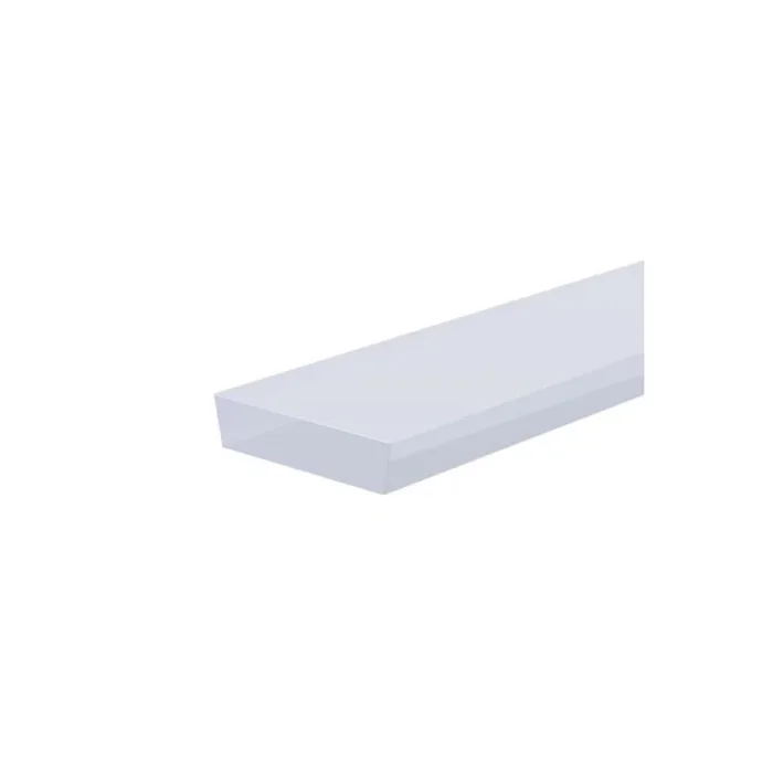 Reprofil, Abdeckung I-01-12, Kunststoff, milchig 40% Transmission, Länge: 2000 mm