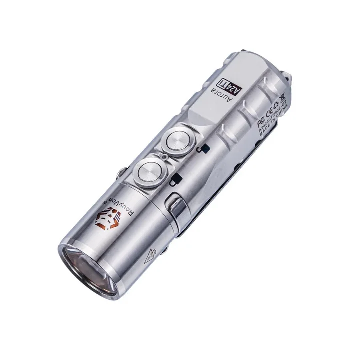 RovyVon Aurora A24-G2 USB-C Titanium 1000 Lumen 2 Schalter EDC Taschenlampe