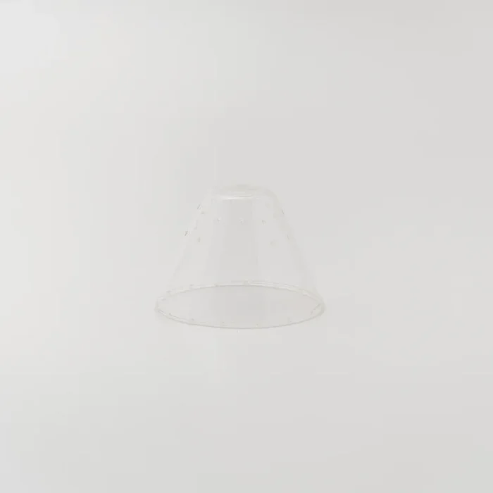 Schirm DOTS 41 f�r LED Akku-Tischleuchte SWAP, � 13 cm, wei�