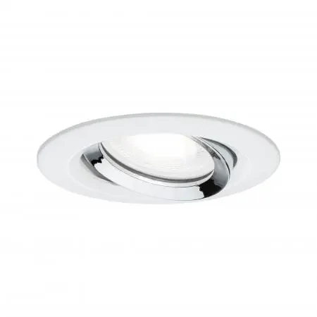 SchwenkbareLED Einbauleuchte Nova Plus IP65 Weiß Paulmann 93673 Top-Angebot