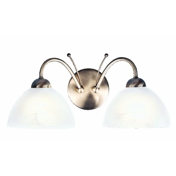 Searchlight 1132-2AB Milanese Wandleuchte 2xE14