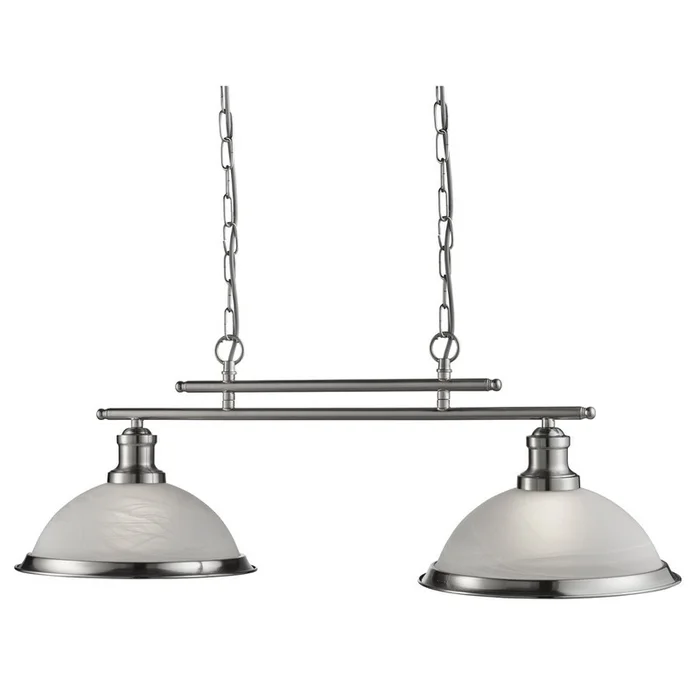 Searchlight 2682-2SS BISTRO Hängelampe 2xE27