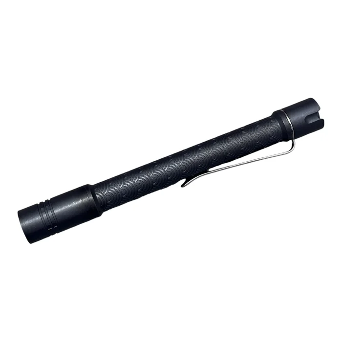 selected-light Penlight-Ti Seigaiha black oil Taschenlampe -Made by Reylight