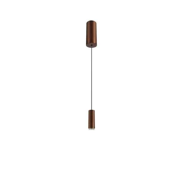 SLV LED Pendelleuchte Lalu 9.5W 150 cm 40° Dim. bronze – warmweiß