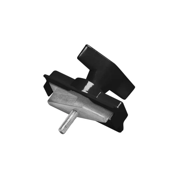 SLV MECHANISCHER ADAPTER für S-TRACK Hochvolt 3Phasen-Aufbauschiene schwarz
