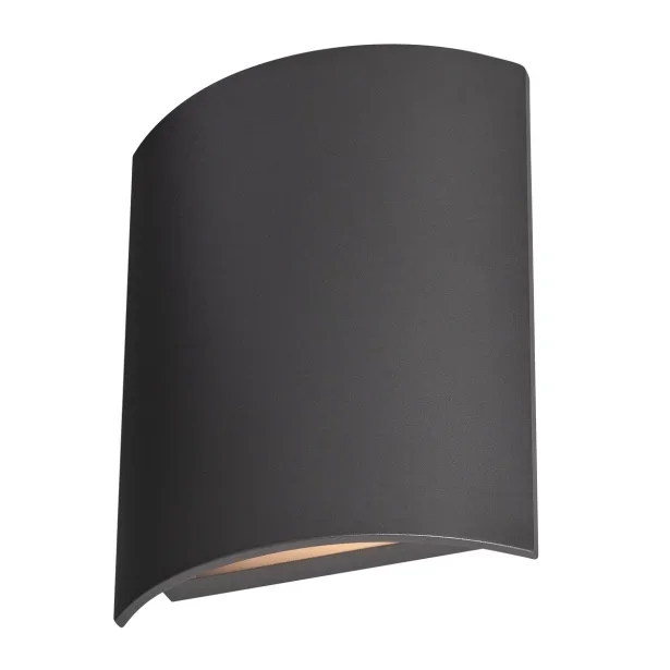 SLV moderne LED Außen Wandlampe SAIL WL anthrazit IP54 – warmweiß (3000K)