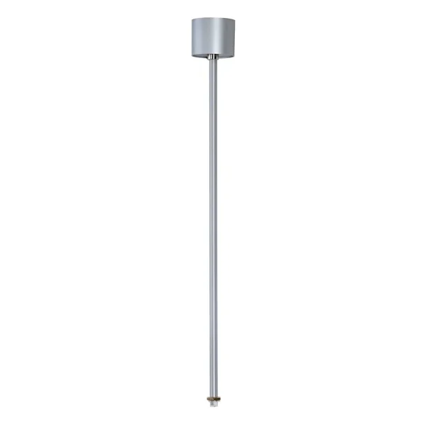 SLV PENDELABHÄNGUNG für EUTRAC Hochvolt 3Phasen-Aufbauschiene starr silbergrau 60 cm M13 Gewinde