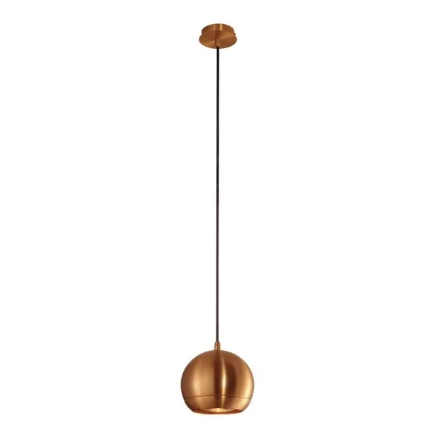 SLV Pendelleuchte LIGHT EYE 150 75W GU10 Ø 14.5 cm kupfer – ohne Leuchtmittel