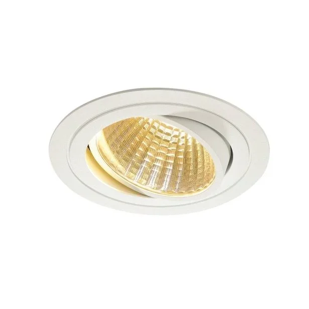 SLV runder LED Deckenspot NEW TRIA 150 29W 30° inkl. Treiber – warmweiß (2700K)