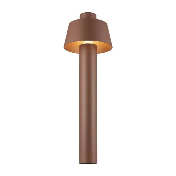 SLV zylindrisch-konische Leuchte PHOTONI 75 13W E27 – rost (ohne Leuchtmittel)
