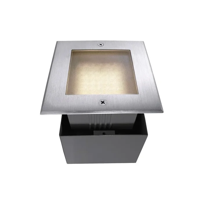 Square II eckiger Bodeneinbaustrahler warmweiß 2W IP67 3000K