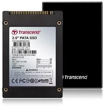 SSD IDE – 2,5″ 128GB Transcend