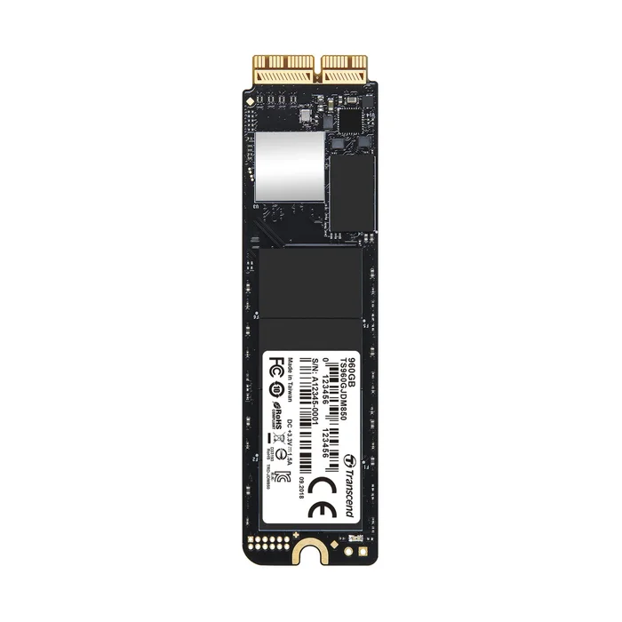 SSD m.2 PCIe 960GB Transcend JetDrive 850 for Mac