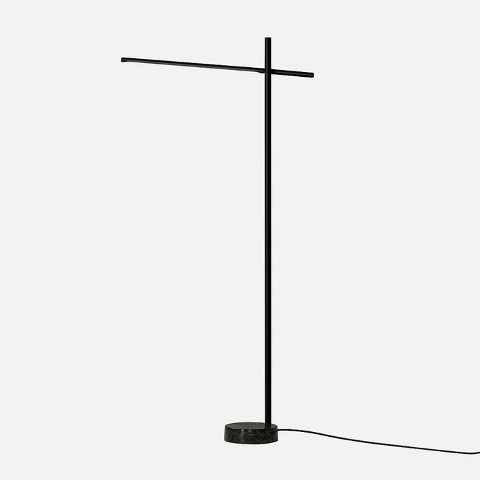 Stehleuchte TUBS LED 10,5W 3000K schwarz MARBRE NEGRE 403lm