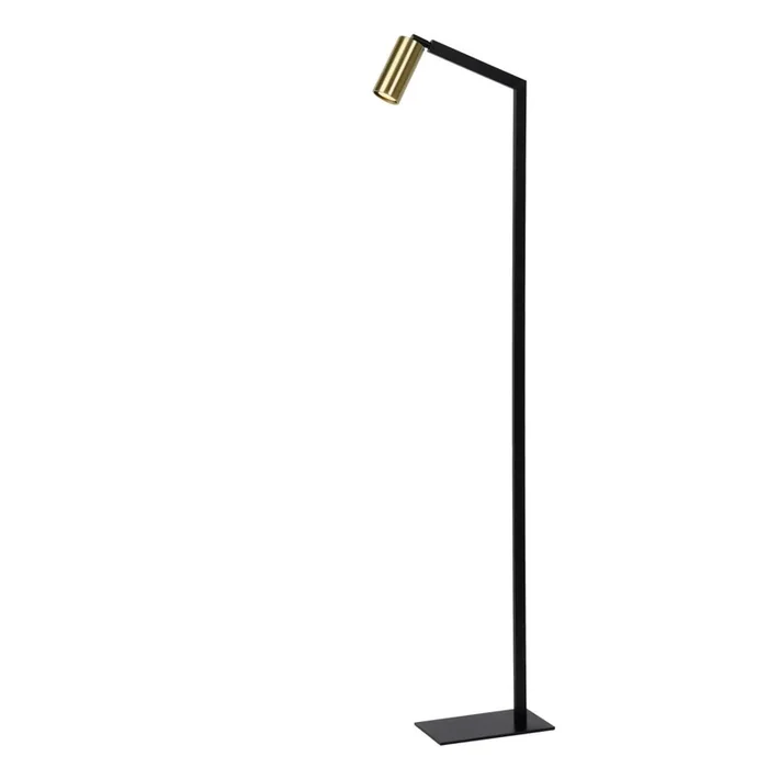 SYBIL Stehlampe Mit Leselampe 1xGU10 Schwarz