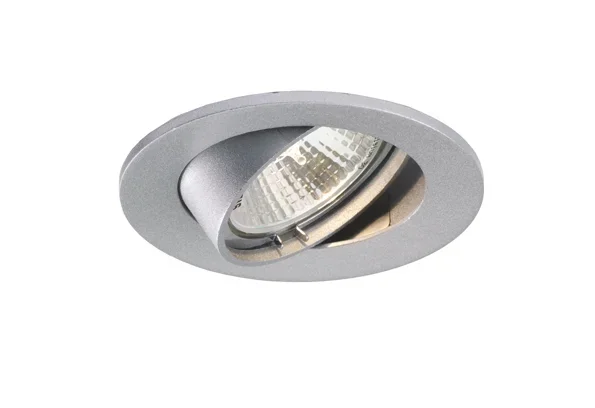 Sylvania GU10 LED-Downlights INSET 2 x 30° nur Blende Ø 83mm silber – ohne Leuchtmittel