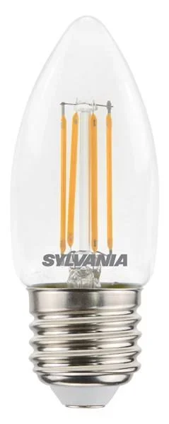 Sylvania LED Lampe ToLEDo RT Kerze (6 Stk.) V5 CL 806LM 827 E27 SL – warmweiß