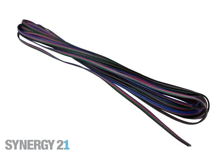 Synergy 21 LED Kabel – Flachbandkabel 6x 0,34mm2 Konfektionierung