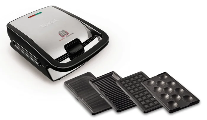 Tefal Snack Collection Kombigerät SW854D16 (Sandwich+Waffel)